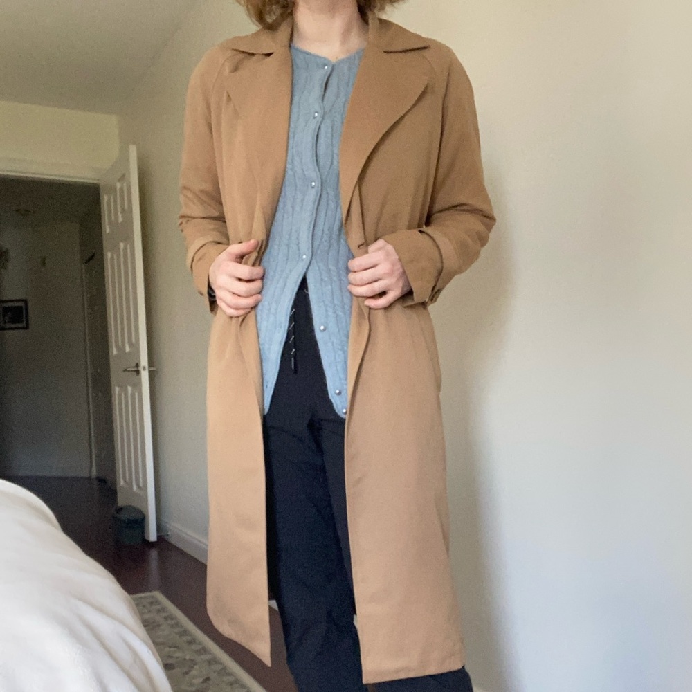 Vero Moda Lightweight Trench Coat (SZ S) - Picture 2 of 10